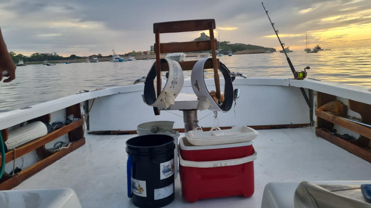 31ft Bertram Classic Stern