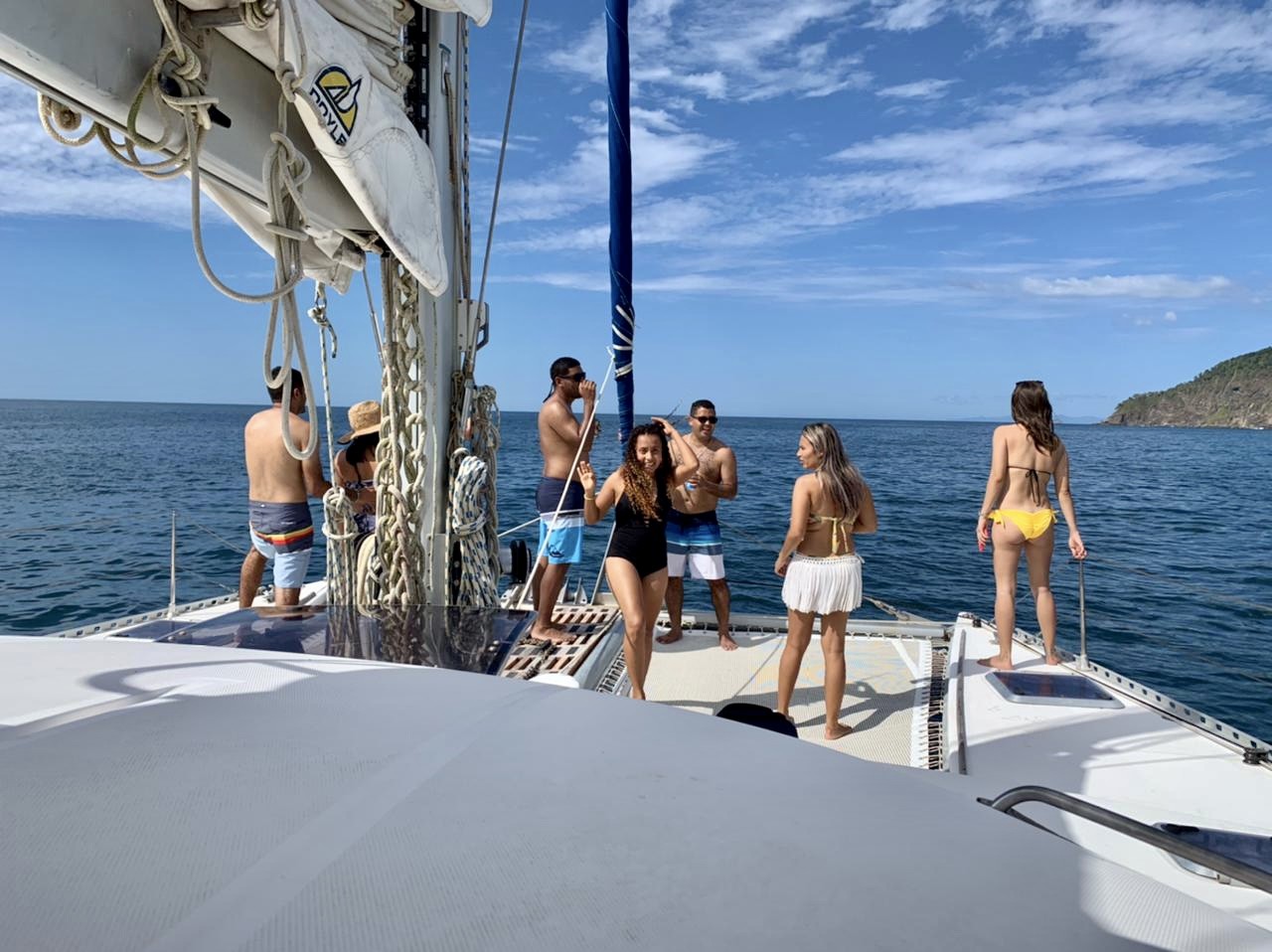 42' Lagoon Catamaran Deck