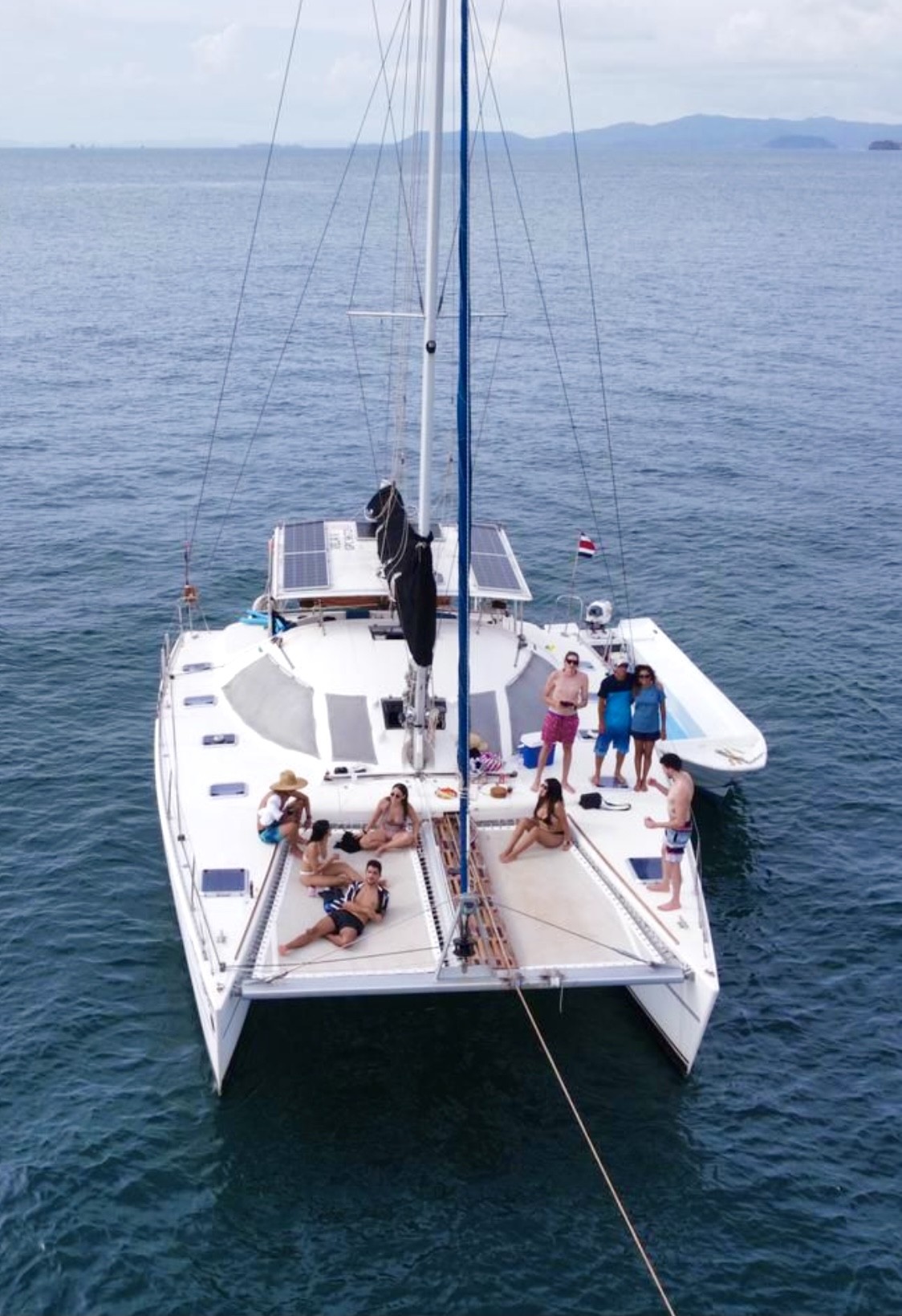 42' Lagoon Catamaran Birds Eye
