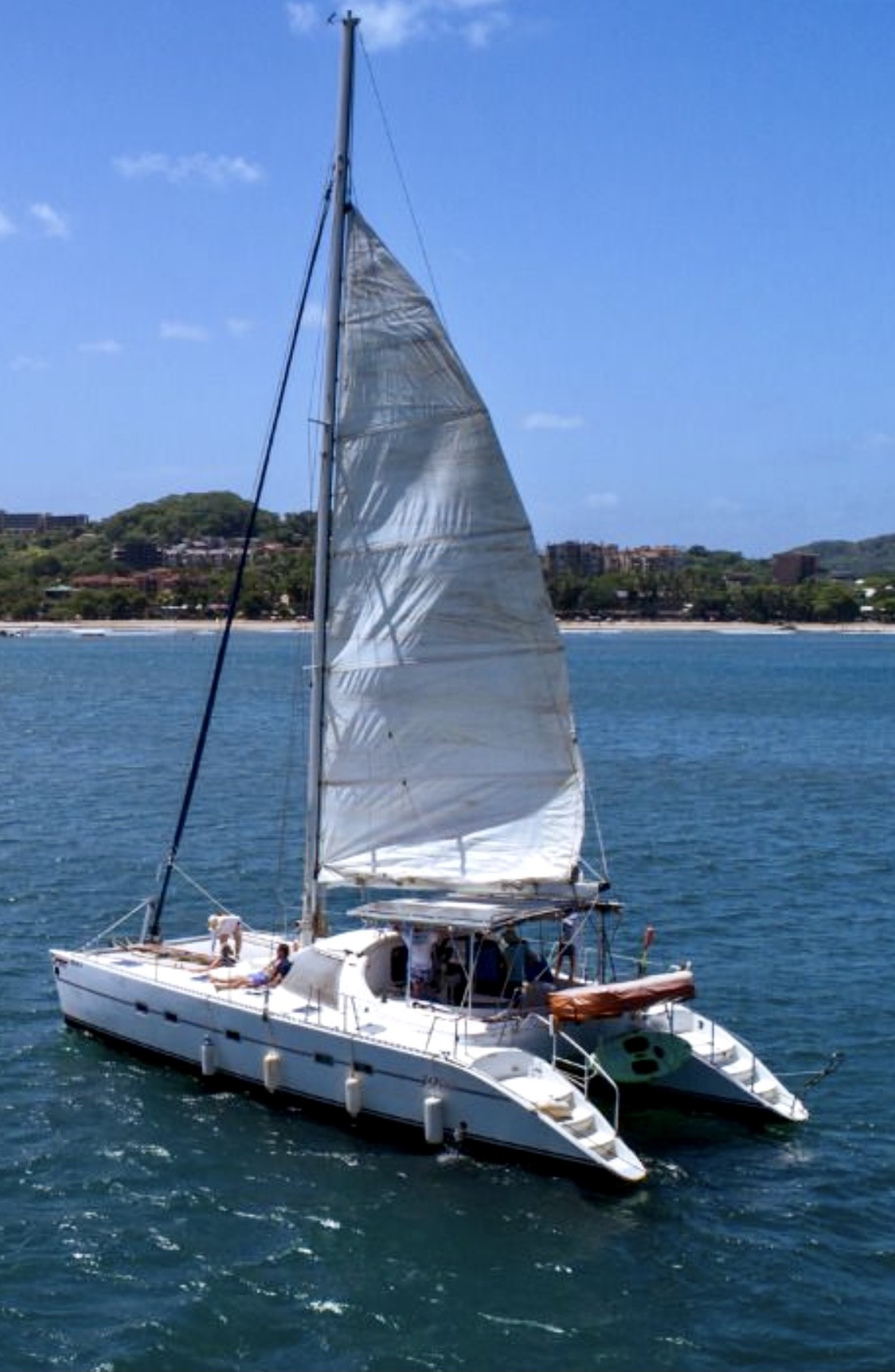 42' Lagoon Catamaran Birds Eye