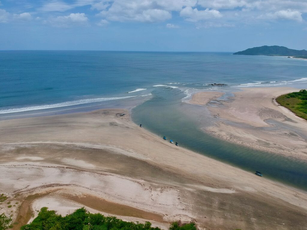 Tamarindo Beach Drone Shot
